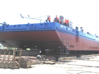 В Особой экономической зоне на  Астраханском ССЗ «Лотос» по программе импортозамещения   построят два новых грузовых судна