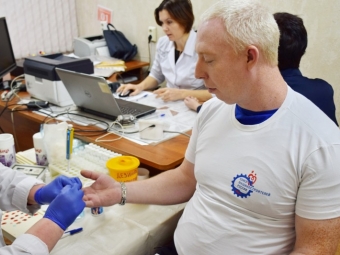 Союз машиностроителей России пополняет банк донорской крови в России