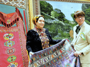 Туркменский текстиль недостаточно представлен в России