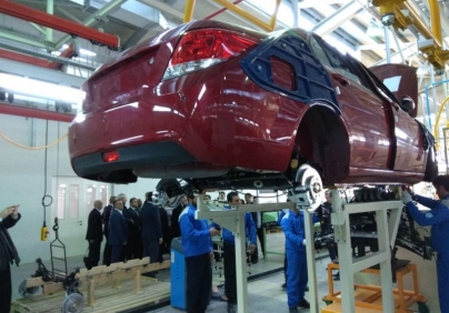 В Азербайджане растет объем производства автомобилей