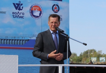 В Астрахани на площадке АО «АСПО» торжественно заложили два танкера – химовоза