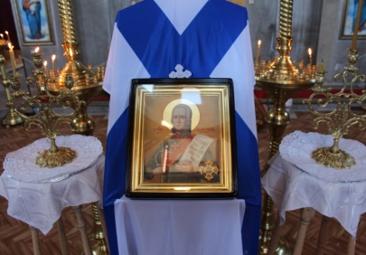 О предстоящем событии было объявлено на торжествах прославления святого праведного воина Федора Ушакова