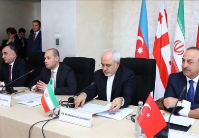 Главы МИД Азербайджана, Грузии, Ирана и Турции подписали Бакинскую декларацию