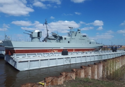 В Астрахани установят памятник военному кораблю