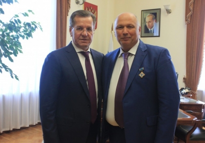 Радик Харисов награжден Почетным знаком Губернатора Астраханской области
