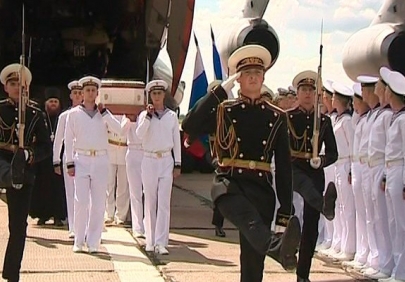 В преддверии Дня ВМФ в Петербург привезли мощи Федора Ушакова