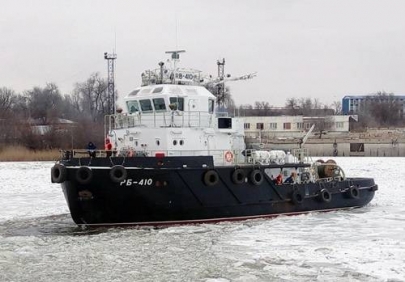 Астраханский судоремонтный завод (филиал Центра судоремонта "Звёздочка") передал третий буксир Каспийской флотилии.