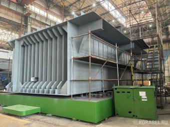 Сформированы восемь блоков плавучего дока проекта 24012