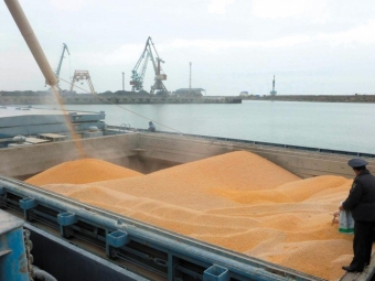 Из порта Оля отправлено на экспорт в Иран около 12 тысяч тонн зерна