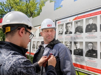 Астраханские судостроители ОСК присоединились к Всероссийской акции «Георгиевская ленточка»