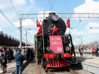 Астраханскую область посетит «Поезд Победы»