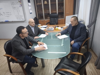 В Южном центре судостроения и судоремонта обсудили пути взаимодействия с Промышленным профсоюзом