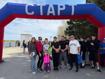 Молодые специалисты астраханских верфей ОСК поддержали Всемирный день здоровья