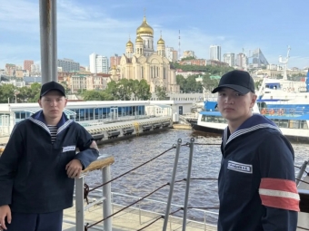 Астраханские курсанты отправляются в тихоокеанский поход на легендарной «Палладе»