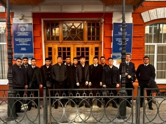 Студенты из Казахстана проходят практику в Астраханском морском институте