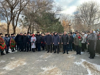 В День героя Отечества почтили память тех, кто погиб на фронте, защищая нашу Родину