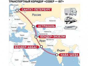 Иран и Россия ускорят реализацию проектов в коридоре Север-Юг