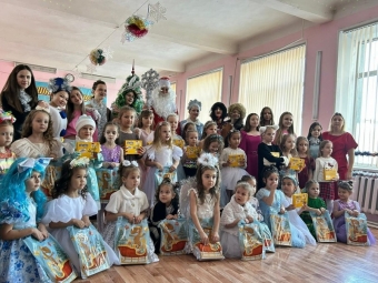 Новогоднее волшебство в ансамбле "Фламинго"!