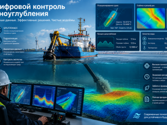 Цифровой контроль дноуглубления