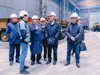 Генеральный консул Ирана в Астрахани ознакомился с производственными мощностями верфи ОСК