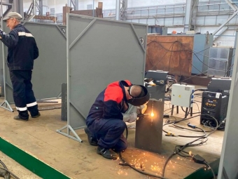 В Южном центре судостроения и судоремонта ОСК определены лучшие сварщики