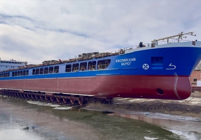 ОСК готовит к сдаче сухогруз «Каспийский берег»