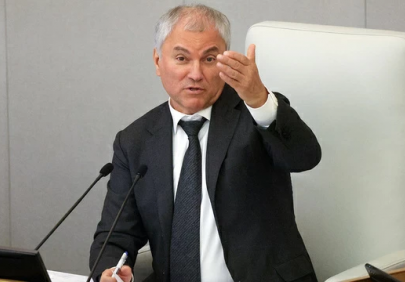 Вячеслав Володин подал документы на праймериз «Единой России» для участия в выборах в Госдуму