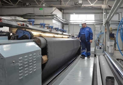 Астраханская «Гекса Лотос» планирует запустить третью очередь производства геосинтетики