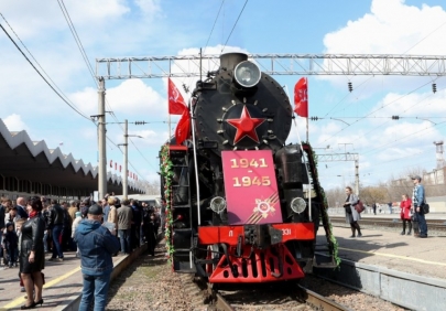 Астраханскую область посетит «Поезд Победы»