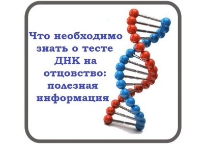 Что необходимо знать о тесте ДНК на отцовство: полезная информация