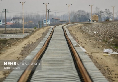 Официальные лица Ирана и России открыли Решт-Каспийскую железную дорогу