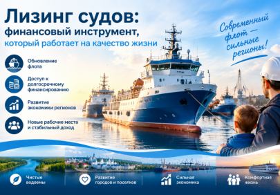 Лизинг судов: финансовый инструмент, который работает на качество жизни