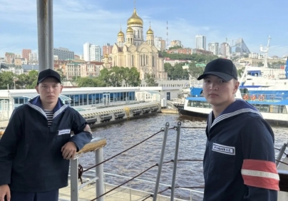 Астраханские курсанты отправляются в тихоокеанский поход на легендарной «Палладе»