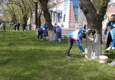 В Астрахани прошел большой субботник