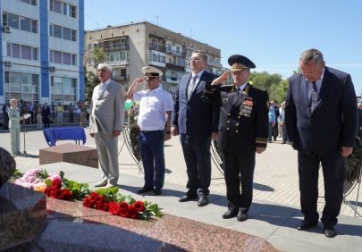 В Астрахани отметили День пограничника