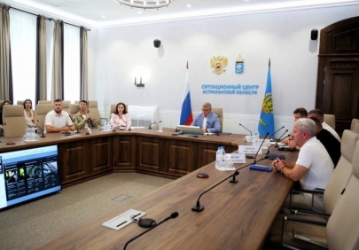 Дмитрий Патрушев оценил ход реконструкции Северных очистных сооружений в Астраханской области
