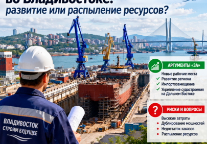 Новая верфь во Владивостоке: развитие или распыление ресурсов?