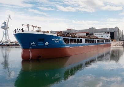 ОСК вывела на ходовые испытания сухогруз «Каспийский берег»