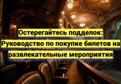 Как правильно покупать билеты на развлекательные мероприятия, чтобы не остаться на бобах