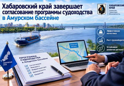 Хабаровский край завершает согласование программы судоходства в Амурском бассейне